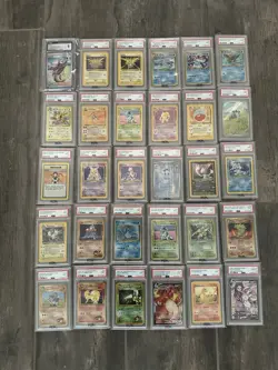 Pokemon Cards 1x Mystery Vintage/Modern PSA or CGC Slab With Bonus Gift!! - Image 1