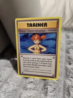 Pokemon Evolutions Mistys Determination Trainer Card 80/108 - Image 1