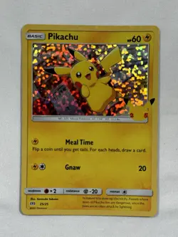 Pokemon Pikachu McDonald's 25th Anniversary Holo Promo Card 25/25 NM - Image 1