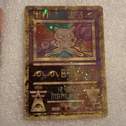 Ancient Mew Pokemon Movie Promo Double Holo Foil Rare 1999-2000 Card - Image 1