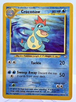 Croconaw 32/111 | Neo Genesis | Non Holo Pokemon Card LP - Image 1