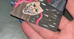 Lurking Lizards MTG Altered Art- Hand Painted - Image 3