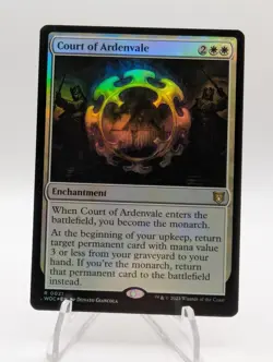 MTG Court of Ardenvale Commander: Wilds of Eldraine Foil #21 - Image 1