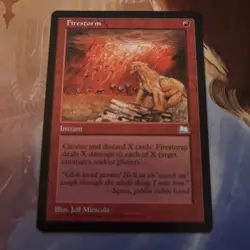 Firestorm - Weatherlight - Reserved List - LP+ Magic the Gathering - Image 1