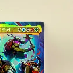 Heroes in a Half Shell 0006 Mythic Foil MTG TMNT Ninja Turtles - Image 2