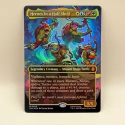 Heroes in a Half Shell 0006 Mythic Foil MTG TMNT Ninja Turtles - Image 4