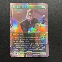 Campsite Cuisine (Borderless) [FIC - 464] - NM [Foil] TCG MTG - Image 1