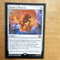 Magic: The Gathering Portal to Phyrexia Artifact Mythic BRO 240 Story Spotlight - Image 1