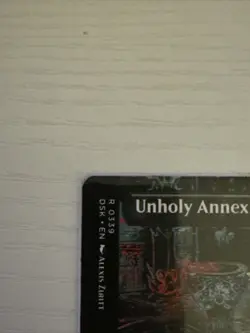 Unholy Annex Ritual Chamber (Borderless) Duskmourn: House of Horror Foil - Image 4