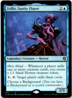 Zellix, Sanity Flayer (Foil) Commander Legends: Battle for Baldur's Gate, 652 NM - Image 1