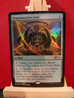 Transmutation Font FOIL - Thunder Junction Promo - Mythic - NM - MTG - Image 1