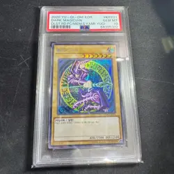 2020 Dark Magician Millennium Rare Yugioh Card Korean 15Ax-Kry01 PSA 10 - Image 1