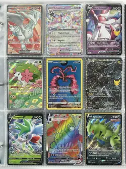 Pokemon Card Collection Binder Lot Holo Rare Celebrations Crown Zenith Moltres - Image 1