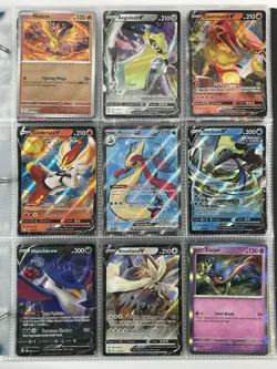 Pokemon Card Collection Binder Lot Holo Rare Celebrations Crown Zenith Moltres - Image 5
