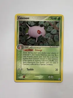 Pokemon Cascoon Stage 1 70HP 30/92 Legend Maker Uncommon - Image 1