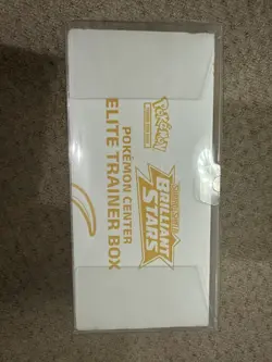 Brilliant Stars Pokemon Center Elite Trainer Box ETB Sealed + Protective Case - Image 4