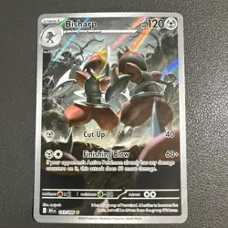Bisharp Pokemon Scarlet & Violet Black Bolt 143/086 Illustration Rare - Image 1