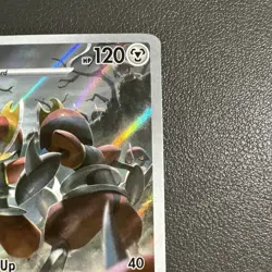 Bisharp Pokemon Scarlet & Violet Black Bolt 143/086 Illustration Rare - Image 4