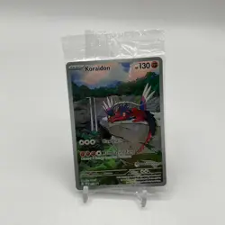 Koraidon Pokemon Scarlet & Violet Pokemon Center Promo #014 Sealed - Image 1