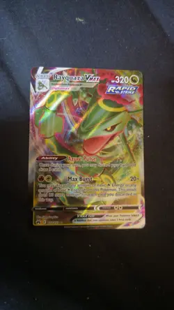 Pokemon TCG Rayquaza VMAX Crown Zenith Card 102/159 Near Mint/Mint - Image 1