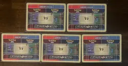 5 Gameboy Advance Pokemon Ruby Sapphire e-Reader Berry e Card Battle Cards - Image 2