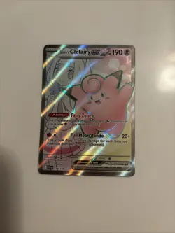 Lillie's Clefairy ex 173/159 Pokemon Journey Together Holo Full Art Ultra Rare - Image 1