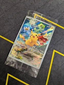 Pokemon TCG Pikachu SVP 027 Black Star Promo Paldea Evolved Sealed NM - Image 3