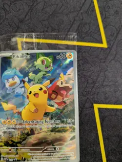 Pokemon TCG Pikachu SVP 027 Black Star Promo Paldea Evolved Sealed NM - Image 5