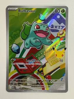 Pokemon TCG: 2026 First Starters Black Star Promo Bulbasaur MEP 037 - Image 1