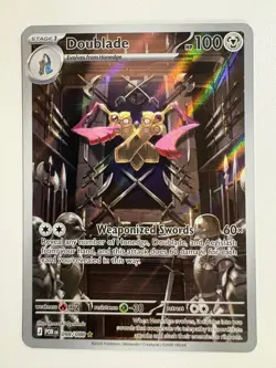 Pokemon TCG: 2026 Perfect Order Illustration Rare Doublade (098/088) - Image 1