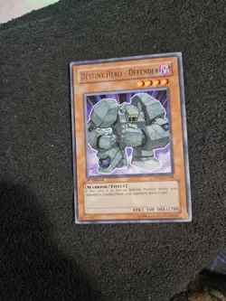 Destiny Hero - Defender 1st Edition Rare DP05-EN006 Yugioh - Image 1