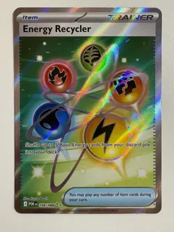 Pokemon TCG: 2026 Perfect Order Ultra Rare Full Art Energy Recycler (108/088) - Image 1