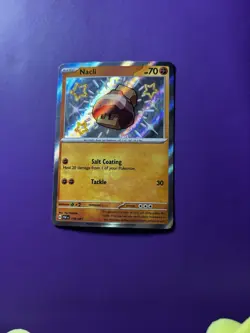 Pokemon TCG Nacli 176/091 Paldean Fates Shiny Holo Rare S&V - Image 1