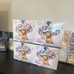 (4 total!) Pokemon Prismatic Evolutions Elite Trainer Box Lot x4 - Image 1