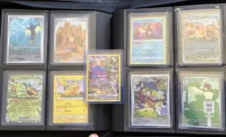 Pokemon TCG Gengar, ACESPEC, Charizard, Pikachu, *Lot Of 16* BINDER INCLUDED - Image 1