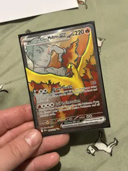 Team Rocket's Moltres EX 208/182 Destined Rivals - Ultra Rare NM - Pokemon TCG - Image 1