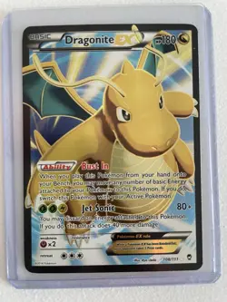 Pokemon Dragonite EX 108/111 XY Furious Fists Full Art Holo Ultra Rare - Image 2