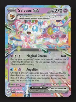 Sylveon ex 041/131 Double Rare Prismatic Evolutions Pokemon Near Mint - Image 1