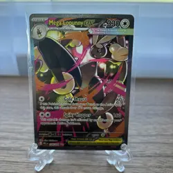 Pokemon Mega Lopunny ex Special Illustration Rare Phantasmal Flames 128/094 NM - Image 1