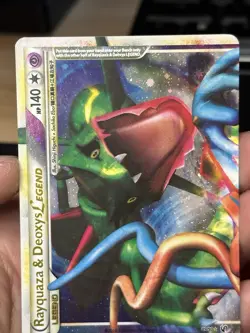 Pokemon TCG Rayquaza & Deoxys LEGEND Both Halves Undaunted 89/ 90 & 90/90 Holo - Image 5