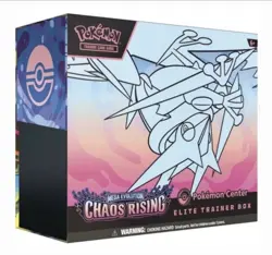 Chaos Rising Pokemon Center ETB Elite Trainer Box TCG **PRESALE** - Image 1