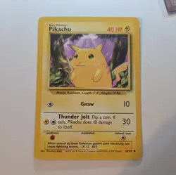 POKEMON PIKACHU FIRST EDITION 1999 58/102 - Image 1