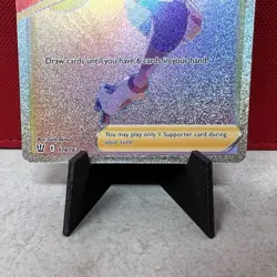 Pokemon TCG Korrinas Focus 174/163 Full Art Rainbow Rare Battle Styles - Image 3