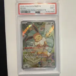 Pokemon Eevee Promo Holo Sv: Scarlet & Violet Promo SVP PSA 9 173 2025 - Image 1