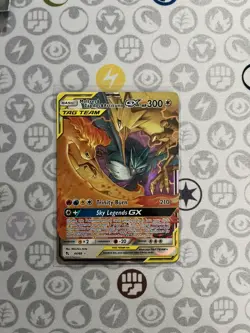 Pokemon TCG Moltres Zapdos Articuno GX 44/68 Tag Team - Image 1