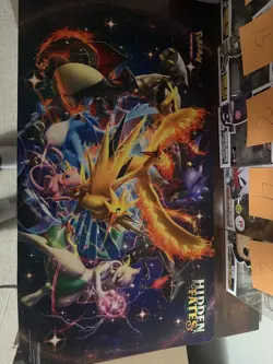 Pokemon TCG Hidden Fates Playmat Play Mat Brand New RARE! - Image 1