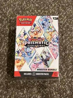 Pokemon TCG Prismatic Evolutions Booster Bundle - New Factory Sealed - Image 1