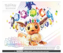 Pokemon TCG Scarlet & Violet Prismatic Evolutions Elite Trainer Box New Sealed - Image 1