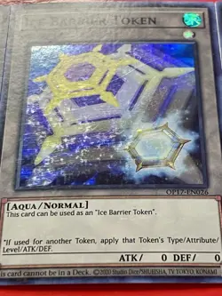 3x Ice Barrier Token | OP17-EN026 | Super Rares | MP | Yu-Gi-Oh! - Image 4