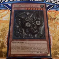 Yugioh Redox, Dragon Ruler of Boulders CT10-EN003 NM - Image 1